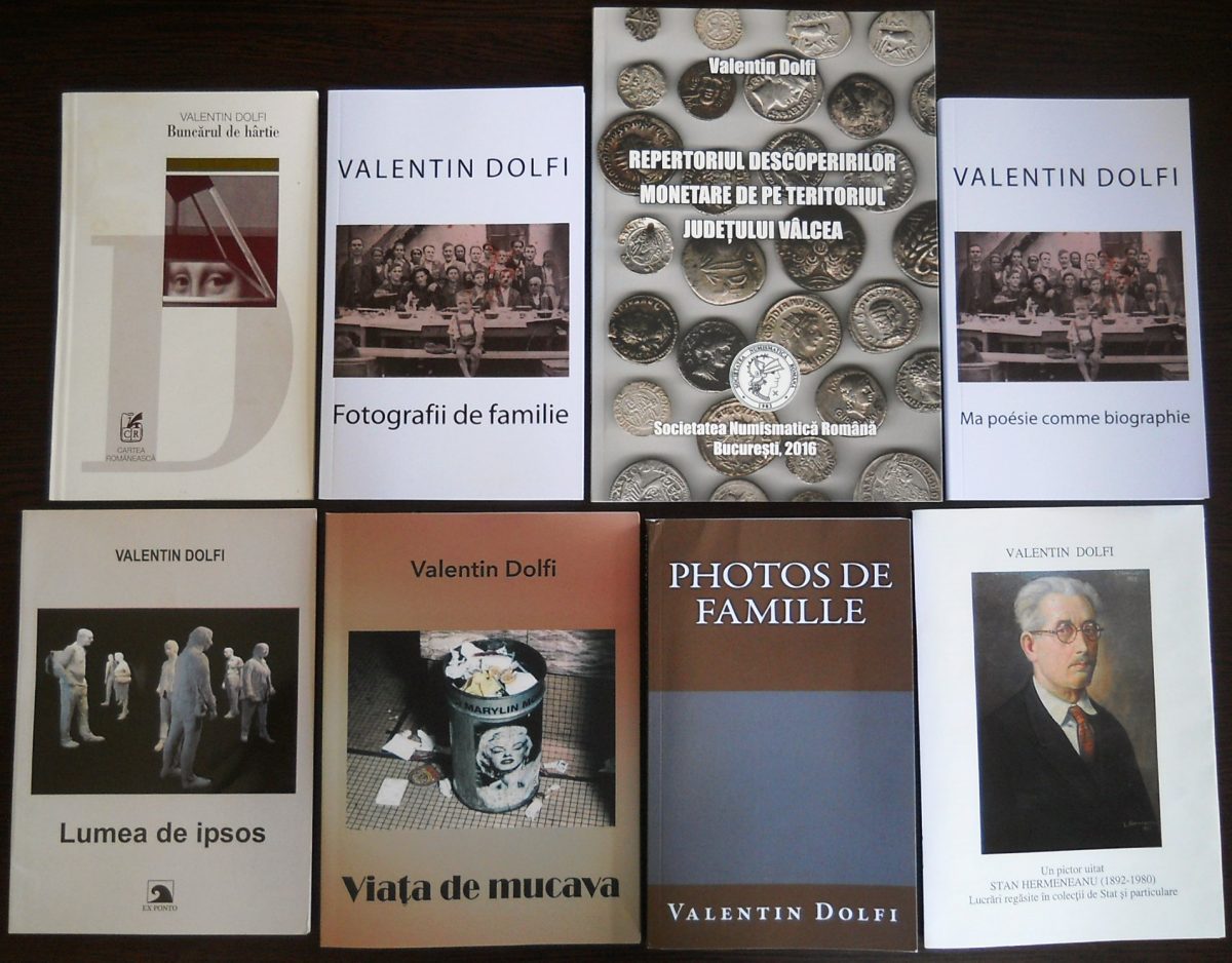Imagine asociată noutății: Valentin Dolfi - "Poezia mea este biografia mea!".