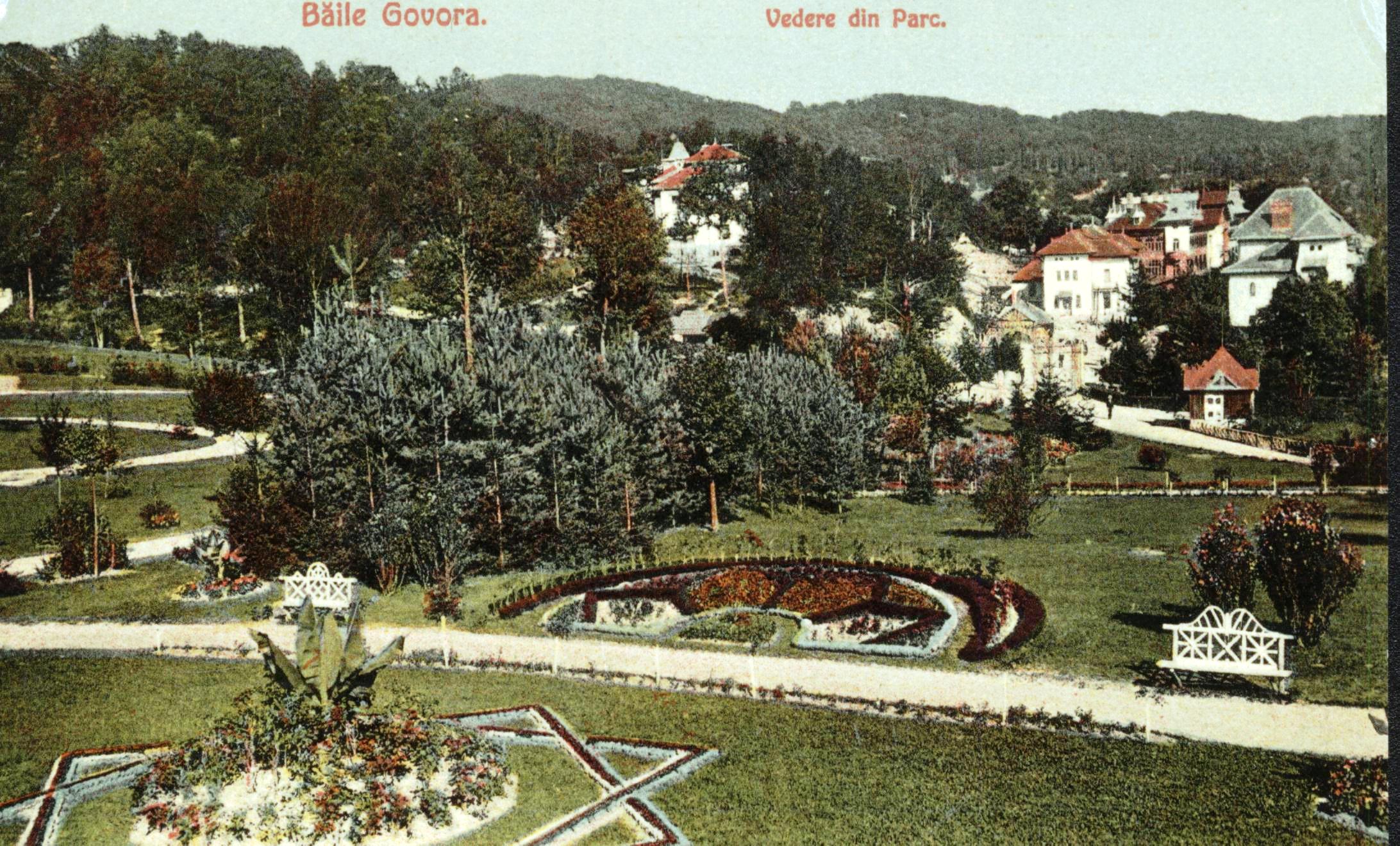 Parcul balnear din Băile Govora