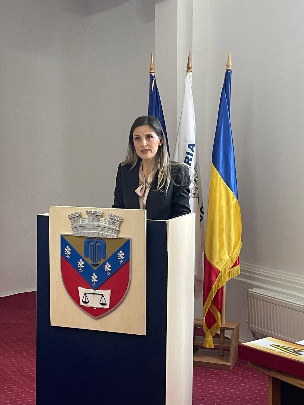 Ana-Maria Chiriță, viceprimarul Orașului Băile Govora