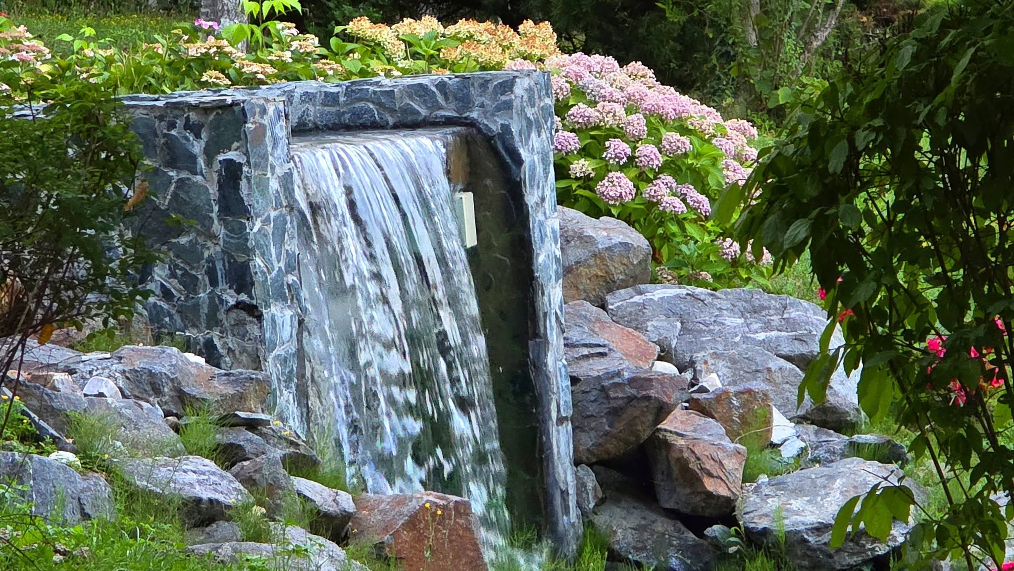Cascada parcul balnear